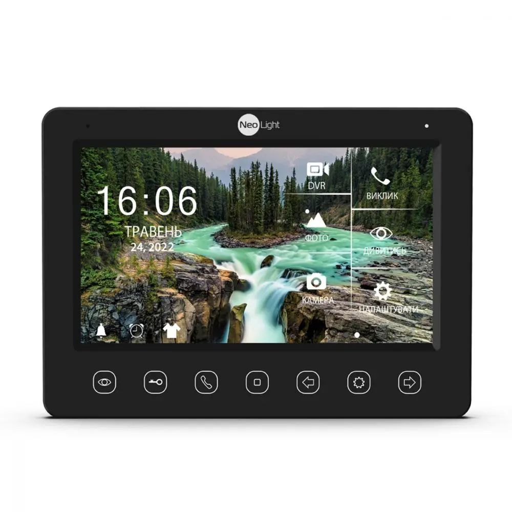 Видеодомофон NeoLight KAPPA+ HD WF Black